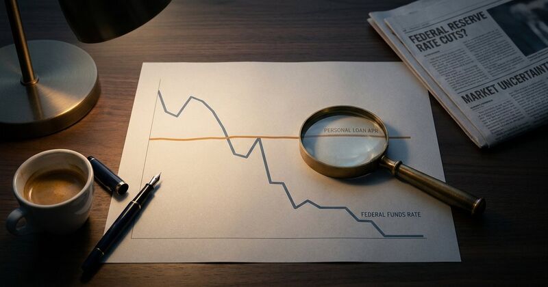Personal Loan Rates 2026: Why the Fed Cut and Your APR Barely Moved